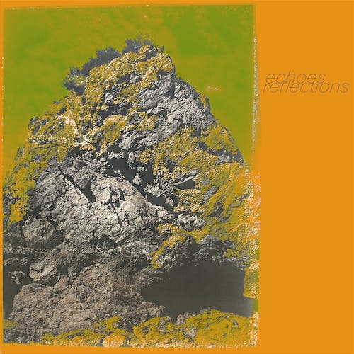 album cover orange background with rocky image